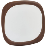 Vogue Mirror - Walnut Look Frame 90 x 90
