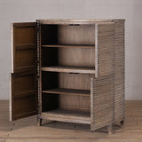 Cabinet - Tall Cabinet 2 Cupboards w. Double Doors