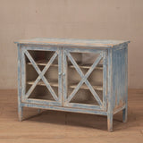Cabinet - Blue Wash 2 Doors