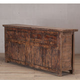 Cabinet - c1920s 4 Drawers 2 Sets Double Doors