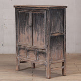Cabinet - c1920s 2 Doors - Blackwash Finish