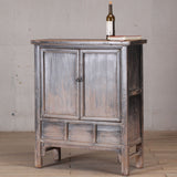 Cabinet - c1920s 2 Doors - Blackwash Finish