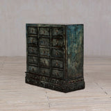 Cabinet - c1920s Apothecary Cabinet with 15 Drawers