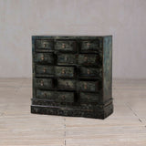 Cabinet - c1920s Apothecary Cabinet with 15 Drawers