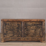 Cabinet - c1920s 2 Doors Blackwash Finish