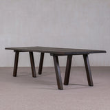 Table - Dining Table - Dark Wood Rectangle Tripod Legs