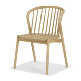 Dining Chair - Rubberwood Scandi Style