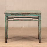 Table - Console Table - Pale Sea Green Lacquer
