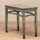 Table - Console Table - Pale Sea Green Lacquer