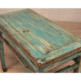 Table - Console Table - Pale Sea Green Lacquer