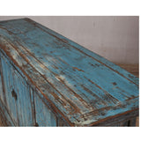 Cabinet - c1920s 4 Doors - Pale Blue Lacquer