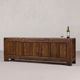 Cabinet - c1920s 7 Doors - Feature Carving