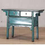Table - Console Table - c1920s Turquoise Lacquer