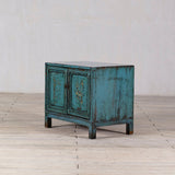 Cabinet - c1920s 2 Doors  - Turquoise Lacquer