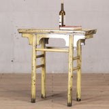 Table - Console Table - Pale Yellow Lacquer