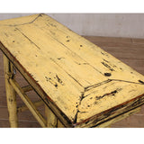 Table - Console Table - Pale Yellow Lacquer