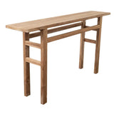 Table - Reclaimed Elm console