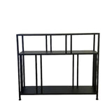 Table - Console black iron  - Small space