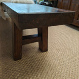 Bench - Solid Wood Dark Brown