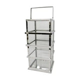 Lantern - Stainless Steel Ralph 42cm