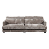 Sofa - Buxton Velour Upholstered 3.5 Seater