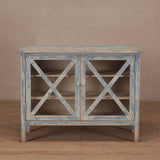 Cabinet - Blue Wash 2 Doors