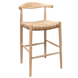 Bar Stool - Sungkai Wood and Reed SALE $300