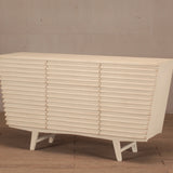 Cabinet - Whitewashed 9 Drawers