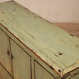 Cabinet - c 1920 4 Doors Pale Green Lacquer