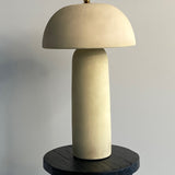 Lamp - unglazed ceramic