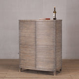 Cabinet - Tall Cabinet 2 Cupboards w. Double Doors