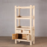 Dresser - c1920 Tall Shelving unit with Doors and Cupboard