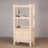 Dresser - c1920 Tall Shelving unit with Doors and Cupboard