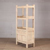 Dresser - c1920 Tall Shelving unit with Doors and Cupboard