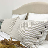 Brayden Pillowsham - Natural and Grey