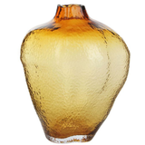 Vase - Frieda Amber Glass Vase
