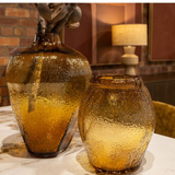 Vase - Frieda Amber Glass Vase
