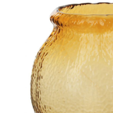 Vase - Frieda Amber Glass Vase