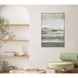 Art - Green Hills - Handpainted - Framed