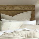 Laundered Linen Quillted Euro - Pair