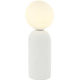 Lamp - Ruba Table Lamp - White 39cm