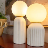 Lamp - Ruba Table Lamp - White 39cm