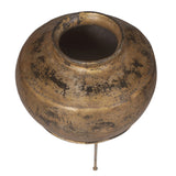 Clay Pot with Iron Stand
