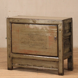 Cabinet - c1900 Green Lacquer 1 Door