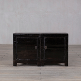 Bedside Cabinet Black Lacquer