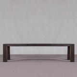 Dining Table - Dark Oak with Solid Legs 300cm