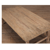 Coffee Table - c1920 Pine Wood Rustic Style