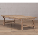Coffee Table - c1920 Pine Wood Rustic Style