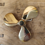 Propeller Brass Paperweight
