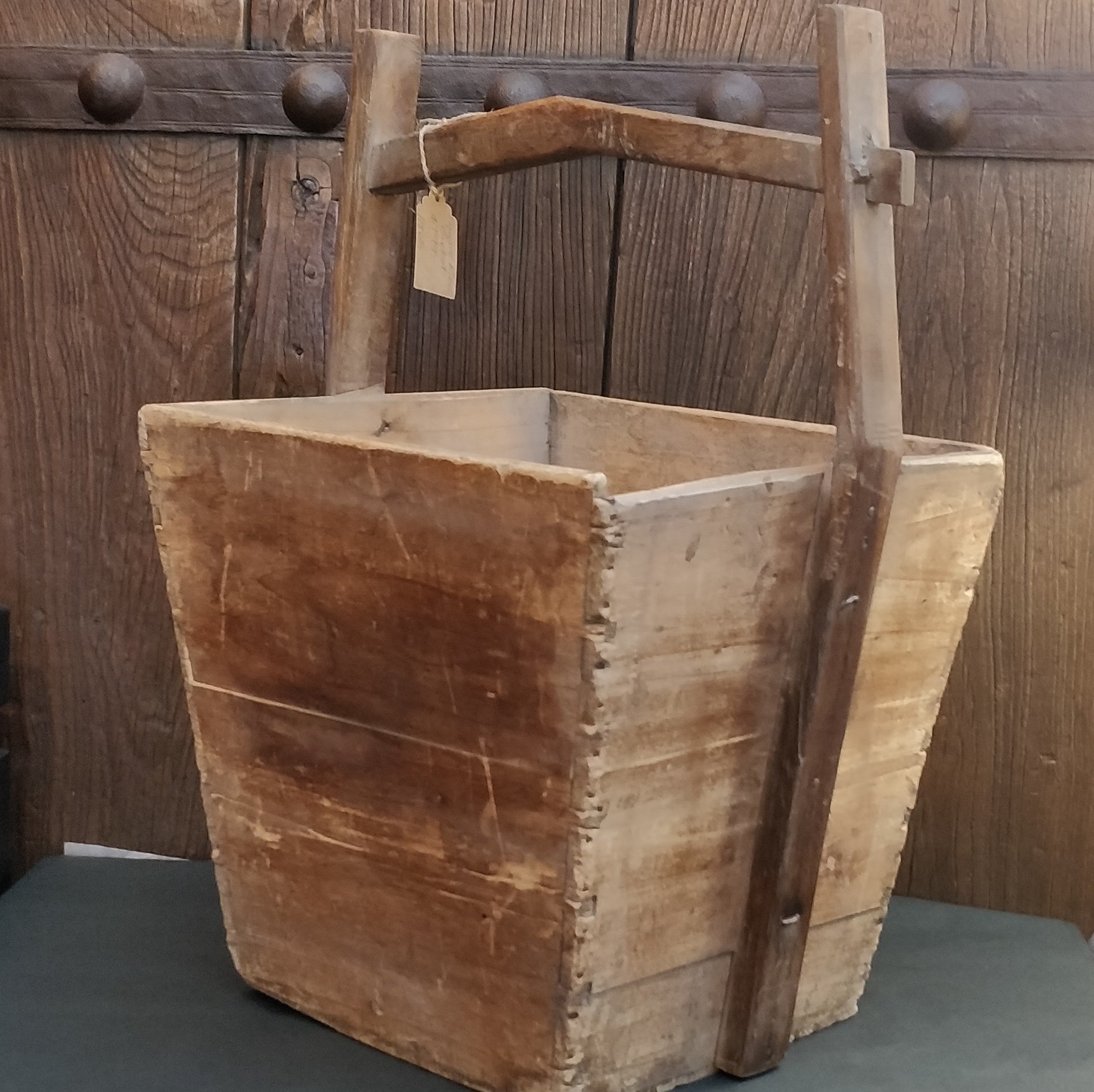 Square Rice Funnel Old Square rice buckets – Olio Design NZ